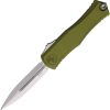 Microtech Hera II D/E OTF Auto Folding Knife 4" M390MK Stonewash Green