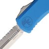 Microtech Auto Hera II OTF Full Serrated - Blue
