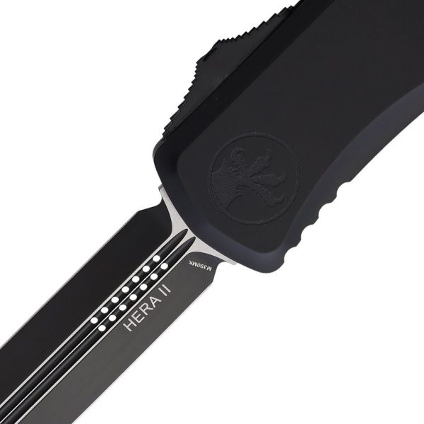 Microtech Auto Hera II OTF Black M390MK Dagger
