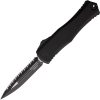 Microtech Auto Hera II OTF Serrated Tactical Black