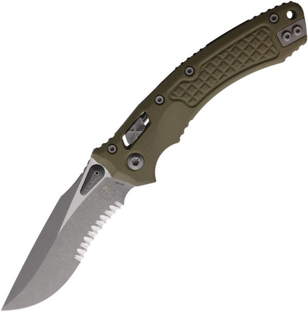 Microtech Amphibian S/E Apocalyptic M390MK Frag OD
