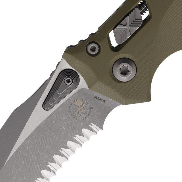 Microtech Amphibian S/E Apocalyptic M390MK Frag OD