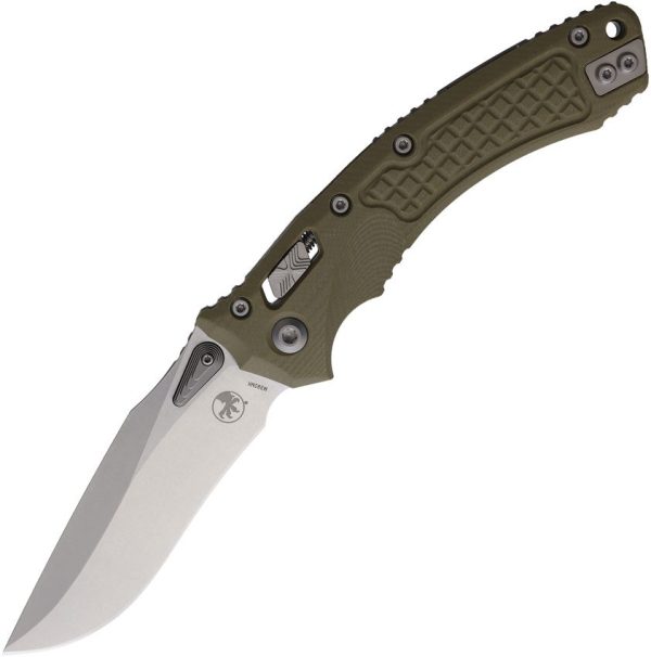 Microtech Amphibian S/E M390MK Stonewash Frag OD