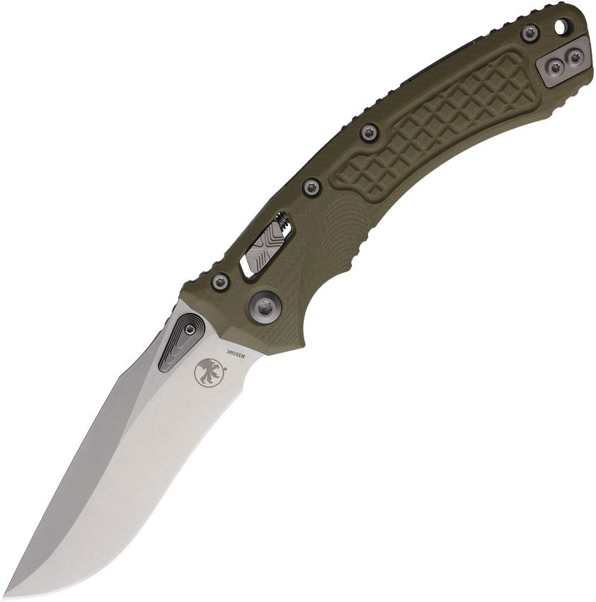 Microtech Amphibian S/E Ram-Lok Frag 4" M390MK Folding Knife OD Green