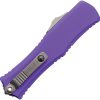 Microtech Hera II Mini OTF Double Edge — Purple Handle