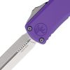 Microtech Hera II Mini OTF Double Edge — Purple Handle