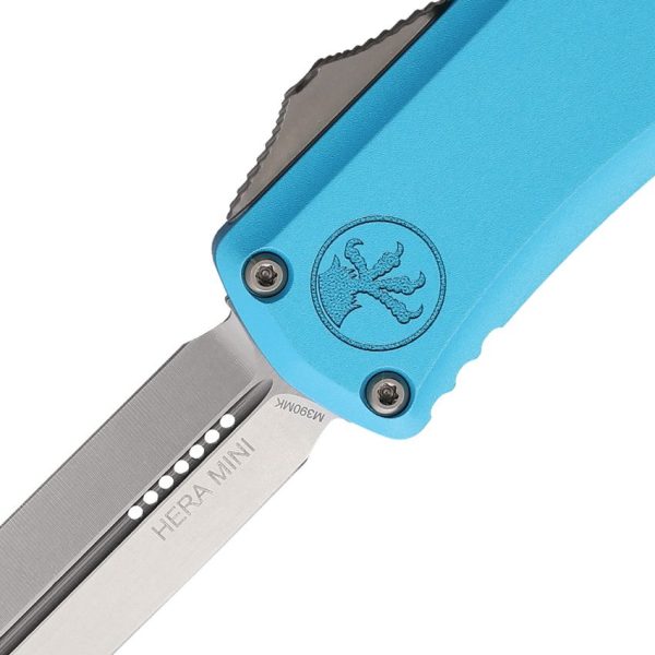 Microtech Auto Hera II Mini D/E OTF Turquoise