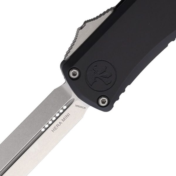 Microtech Hera II OTF Mini Stonewash Double Edge