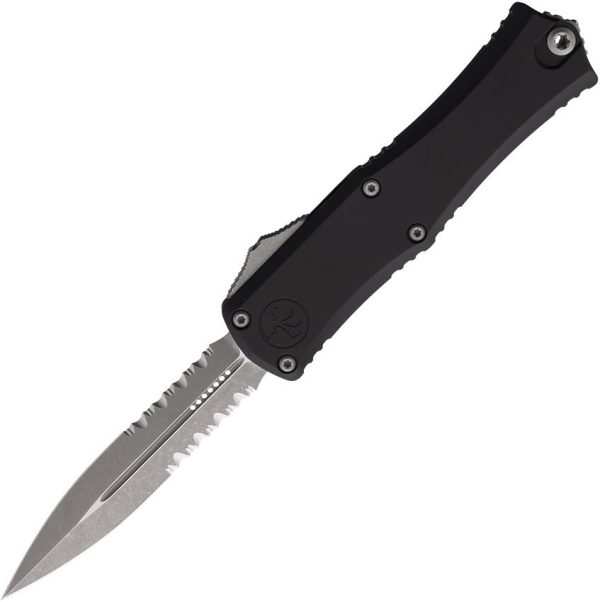 Microtech Auto Hera II Mini D/E Apocalyptic Serrated