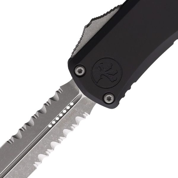 Microtech Auto Hera II Mini D/E Apocalyptic Serrated
