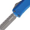 Microtech Auto Hera II OTF Mini DE 3" M390 Serrated Blue