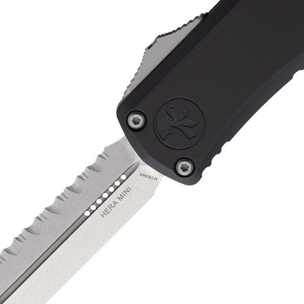 Microtech Hera II Mini Stonewash OTF - Black