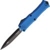 Microtech Hera II Mini Auto OTF - Two-Tone Blue M390MK