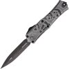 Microtech Hera II Mini D/E OTF Auto Folding Knife 3in M390MK Gray
