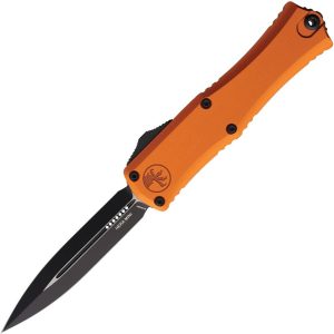 Microtech Hera II Mini Auto OTF - Orange Handle M390MK