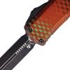 Microtech Hera II Mini Auto OTF X-51 - Orange Dagger