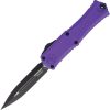 Microtech Hera II Mini Auto OTF - Purple Handle M390MK