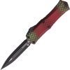Microtech Hera II Mini OTF Auto - Red X-51 M390MK