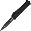 Microtech Hera II Mini OTF Auto - Black Aluminum M390MK