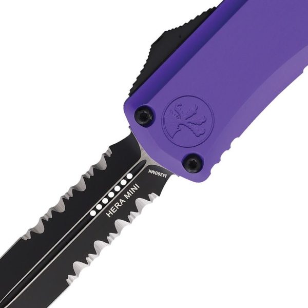 Microtech Hera II Mini Auto OTF - Purple Aluminum