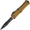 Microtech Hera II Mini Auto OTF - Tan Aluminum
