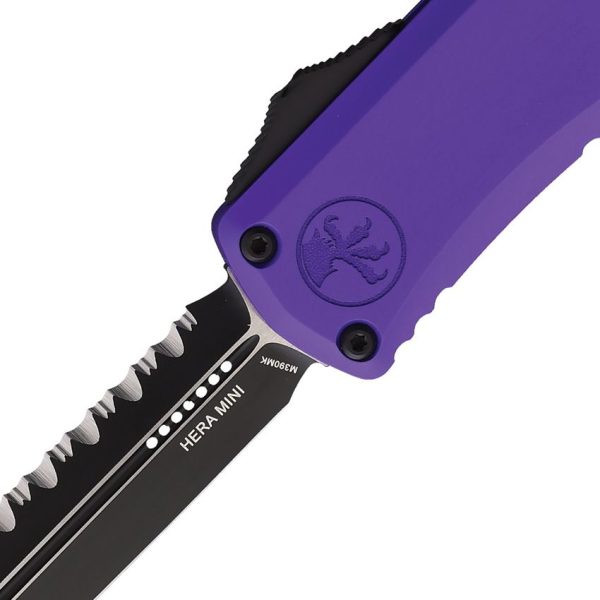 Microtech Hera II Mini Auto OTF - Purple M390MK