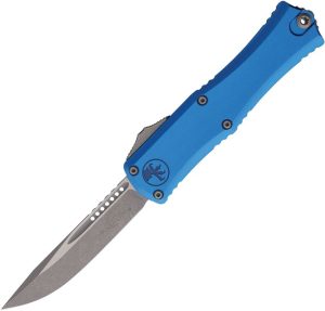 Microtech Hera II Mini Auto OTF - Blue Apocalyptic