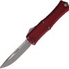 Microtech Hera II Mini OTF Auto - Merlot Apocalyptic