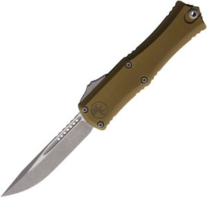 Microtech Hera II Mini Auto OTF - OD Green Apocalyptic