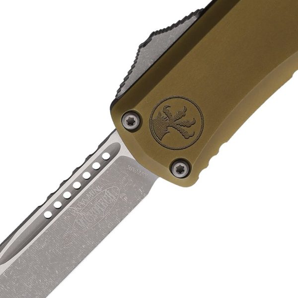 Microtech Hera II Mini Auto OTF - OD Green Apocalyptic