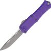 Microtech Hera II Mini Auto OTF - Purple Double Edge