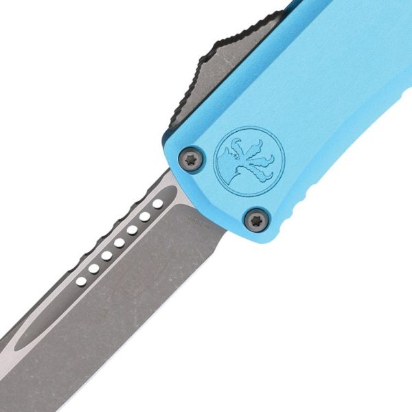 Microtech Hera II Mini Auto OTF - Turquoise Apocalyptic