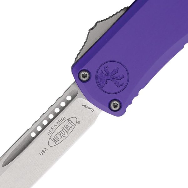 Microtech Auto Hera II Mini OTF M390MK Purple