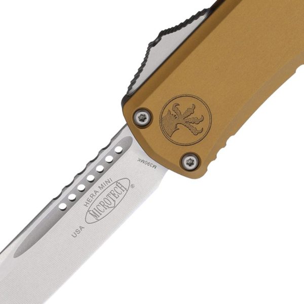 Microtech Auto Hera II Mini OTF M390MK Tan