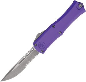 Microtech Hera II Mini Auto OTF - Purple Aluminum M390MK