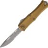 Microtech Hera II Mini Auto OTF - Tan Aluminum M390MK