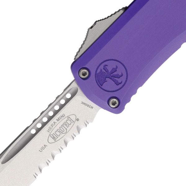 Microtech Hera II Mini Auto OTF - Purple Stonewash