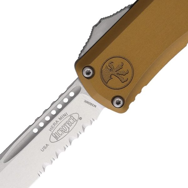 Microtech Auto Hera II Mini OTF Tan M390MK