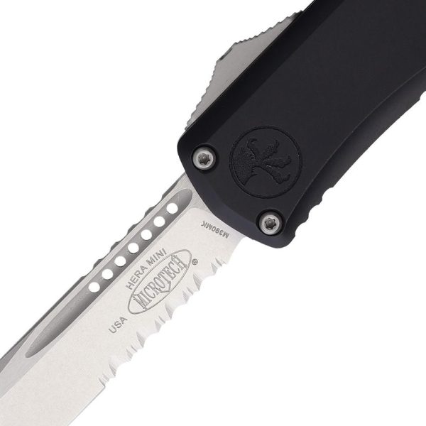 Microtech Auto Hera II Mini OTF Partially Serrated