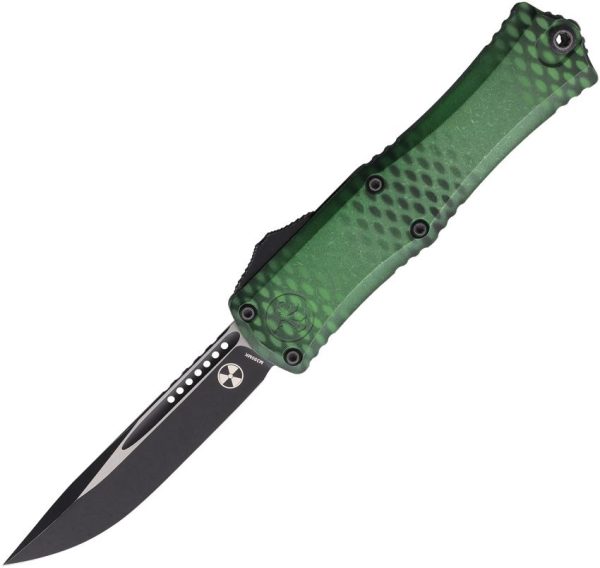 Microtech Auto Hera II Mini OTF Green X-51