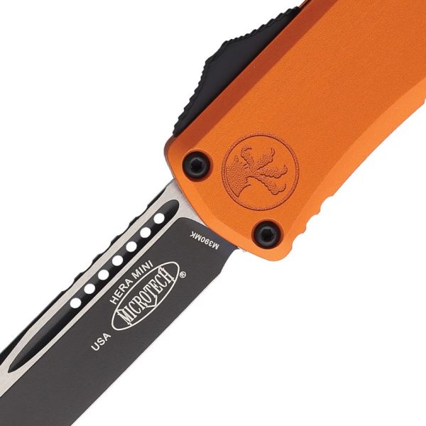 Microtech Auto Hera II Mini OTF Orange M390MK