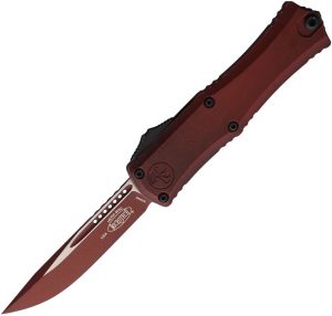 Microtech Auto Hera II Mini OTF - Weathered Merlot