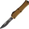 Microtech Auto Hera II Mini OTF PS - Tan M390MK