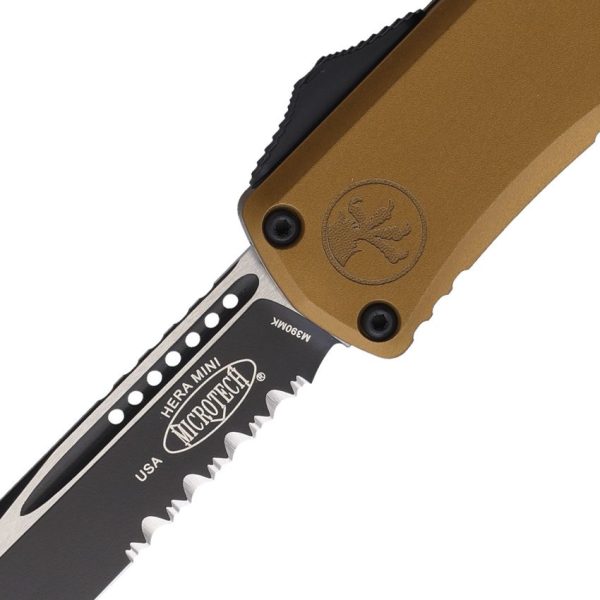 Microtech Auto Hera II Mini OTF PS - Tan M390MK