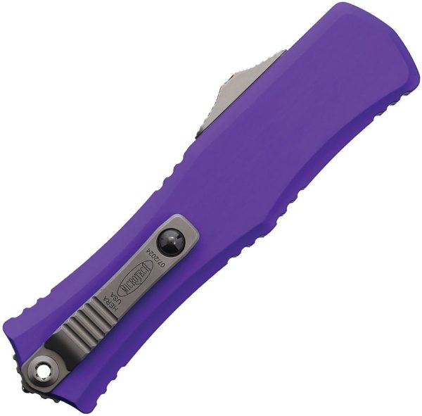 Microtech Hera II Mini OTF Purple Aluminum Automatic
