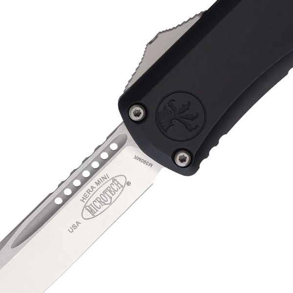 Microtech Auto Hera II Mini OTF SE - Satin Black M390MK