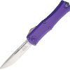 Microtech Hera II Mini Serrated OTF Purple Automatic