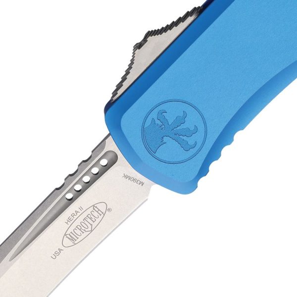 Microtech Auto Hera II OTF Recurve Blue