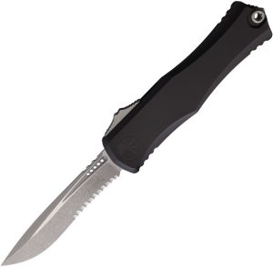 Microtech Auto Hera II OTF Recurve - Black Apocalyptic