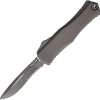Microtech Auto Hera II OTF Recurve - Gray Apocalyptic
